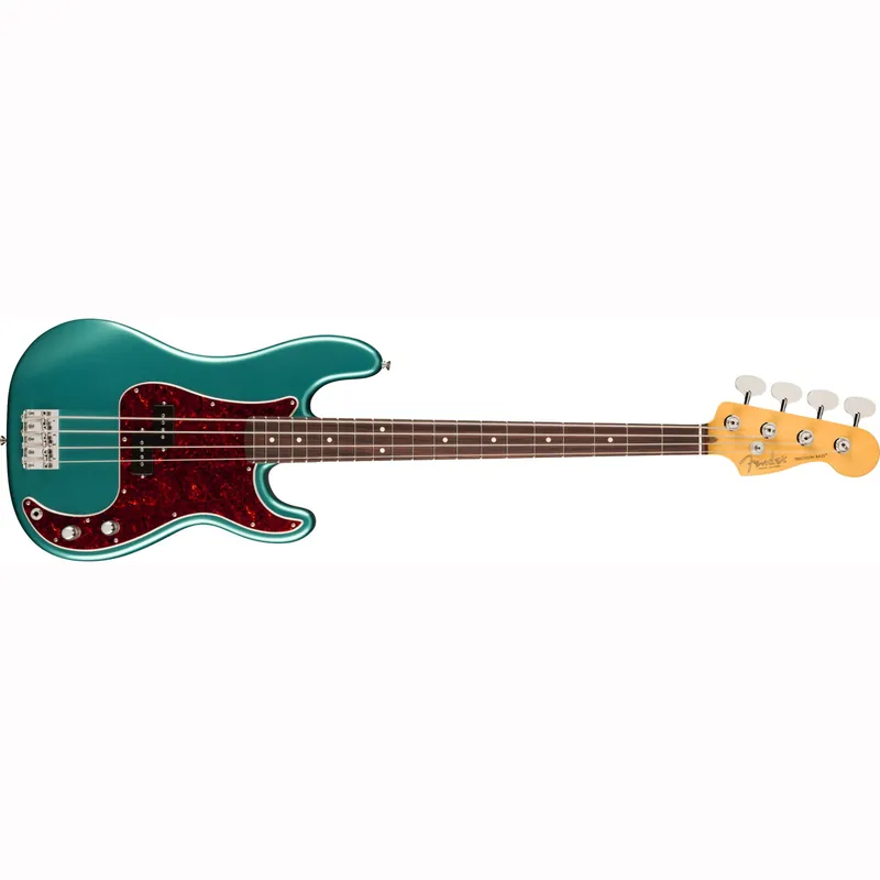 Fender American Professional Classic Precision Bass, Rosewood Fretboard, Faded Sherwood Green Metallic Affordable