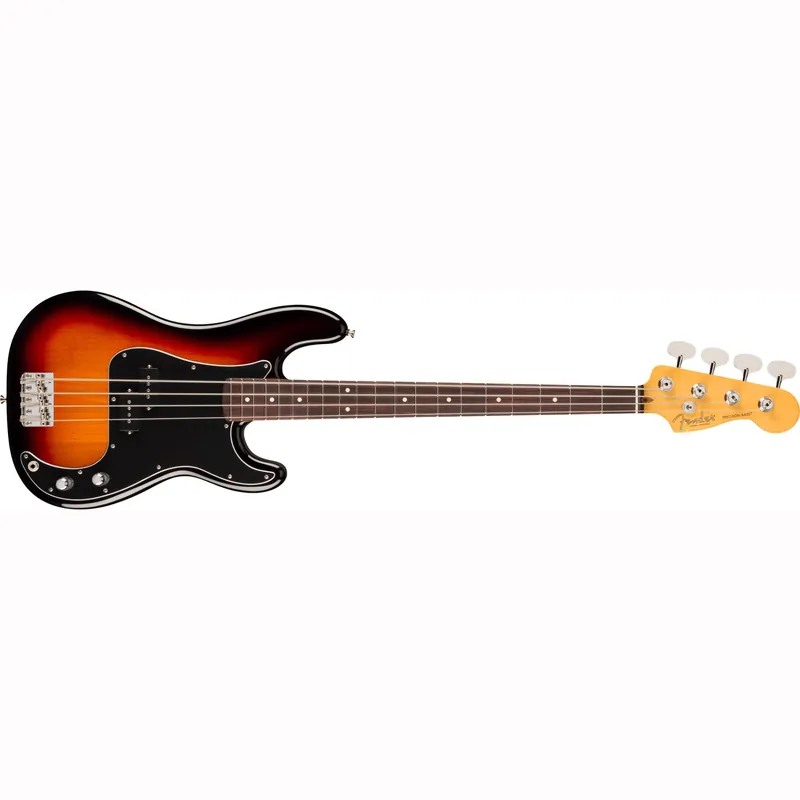 Free Delivery Fender American Professional Classic Precision Bass, Rosewood Fretboard, 3-Color Sunburst