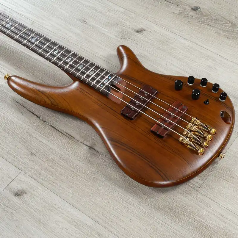 Fast Shipping Ibanez SR5500 SR Prestige Bass, Rosewood Fretboard, Nordstrand Pickups, Mocha Flat