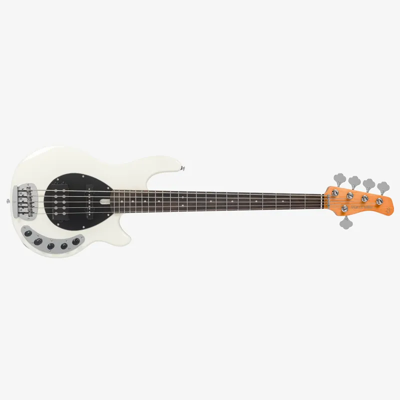 Hot Picks Sire Marcus Miller Z7 5-String Bass, Ebony Fretboard, Antique White