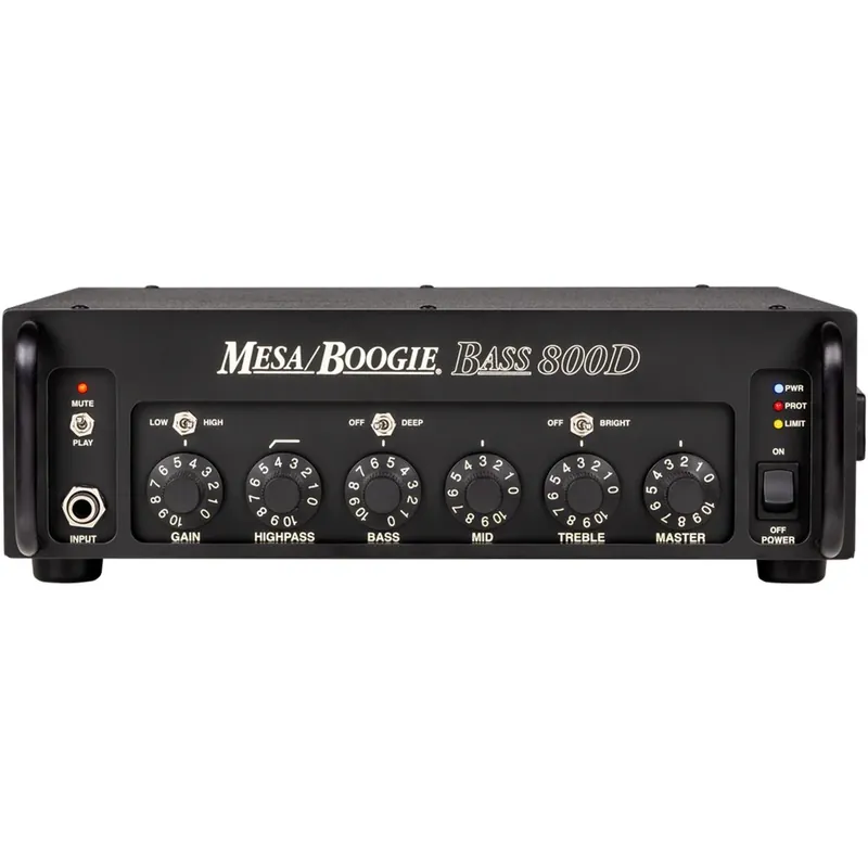 Limited Offer Mesa/Boogie Bass-800D Hybrid 800-Watt Bass Amp Head with Tube Preamp & Class D Power Amp