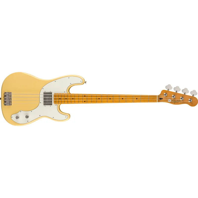 Squier Classic Vibe Telecaster Bass, Maple Fingerboard, Vintage White Money Back Guarantee