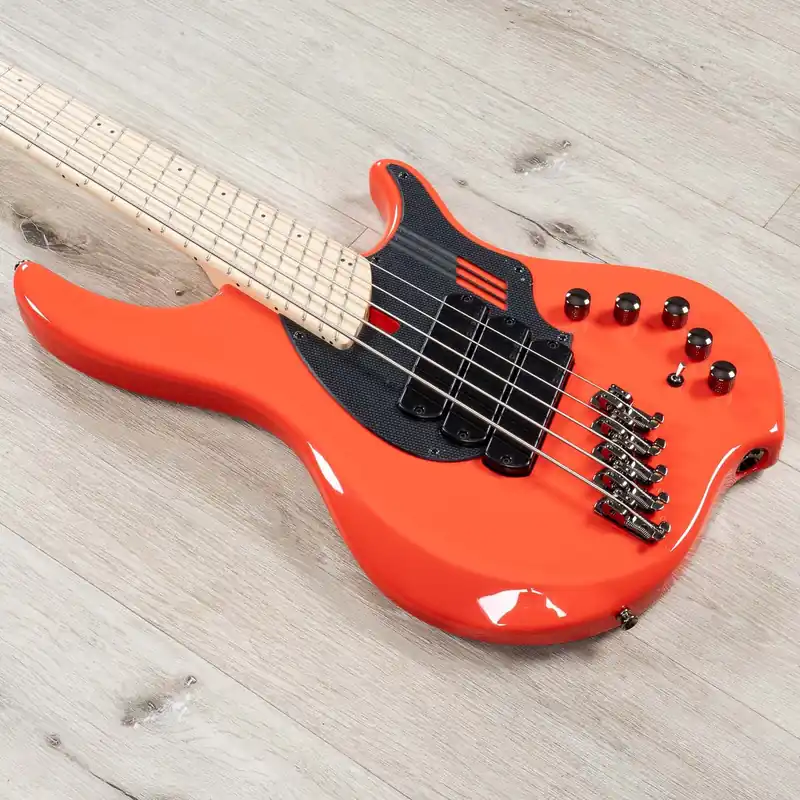 DingwallNollyGetgood Signature NG-3 Multi-Scale 5-String Bass, Fiesta Red Gloss Special Offer