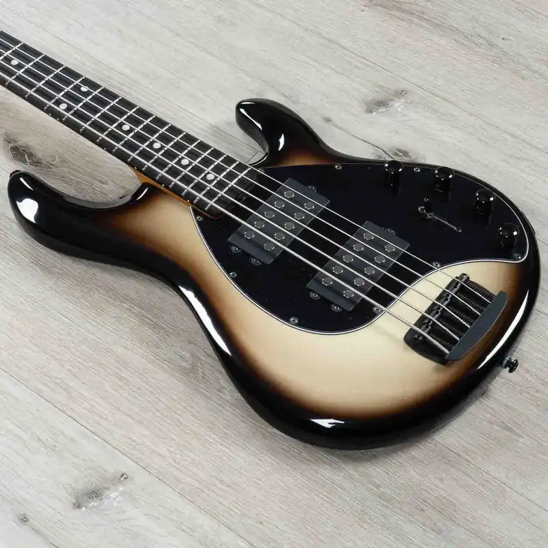 Ernie Ball Music Man StingRay Special 5 HH 5-String Bass, Ebony Fretboard, Brulee Seasonal Sale