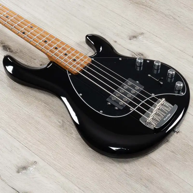 Ernie Ball Music Man StingRay Special 5 H 5-String Bass, Roasted Maple Fretboard, Black Last Chance