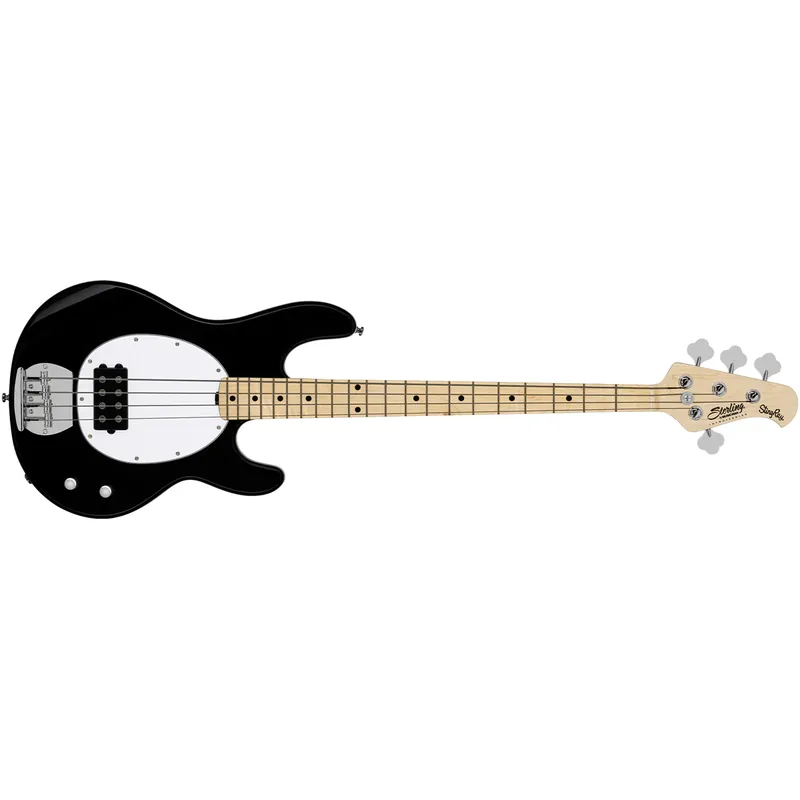 Fresh Stock Sterling by Music Man RAY2 Intro Series StingRay Bass, Maple Fretboard, Black
