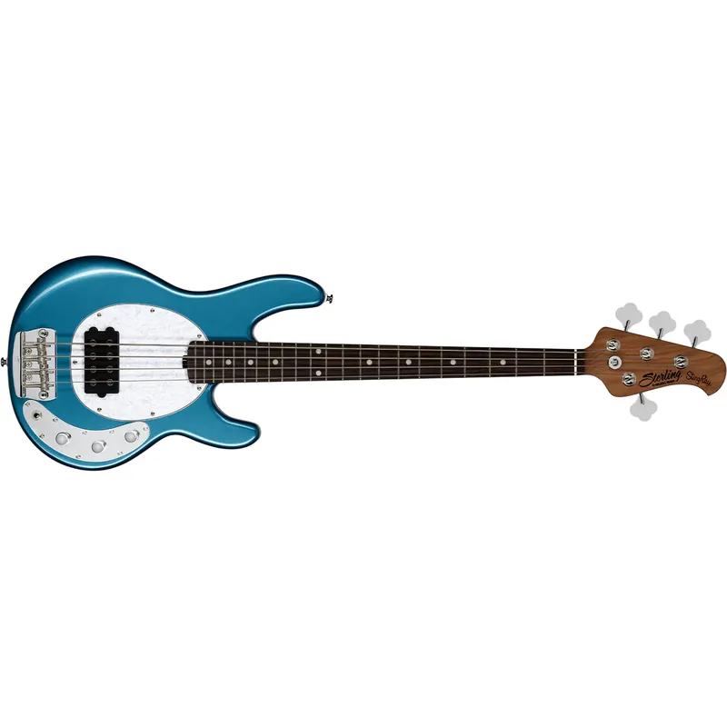 Sterling by Music Man StingRay 4 Short Scale Bass, Rosewood Fretboard, Toluca Lake Blue Free Shipping