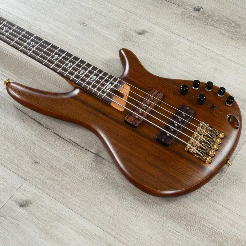 Ibanez SR5505 SR Prestige 5-String Bass, Rosewood Fretboard, Nordstrand Pickups, Mocha Flat Grab Now