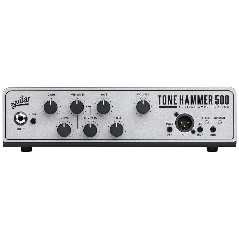 Aguilar Tone Hammer 2nd Gen TH 500 V2 500-Watt Compact Lightweight Bass Amp Head Bulk Order