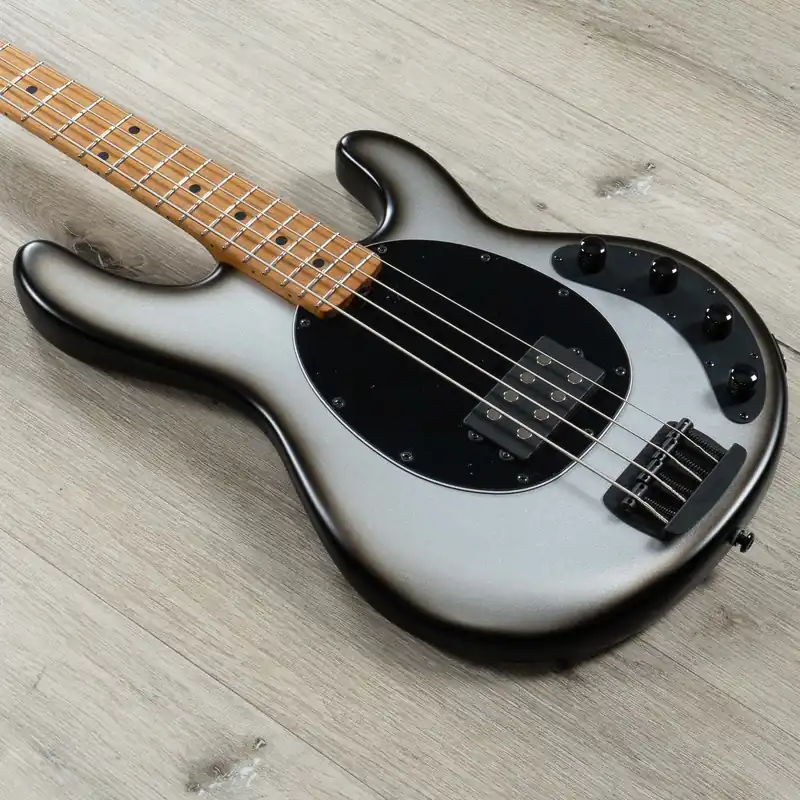 Best Seller Ernie Ball Music Man StingRay Special H Bass, Roasted Maple Fretboard, Black Rock