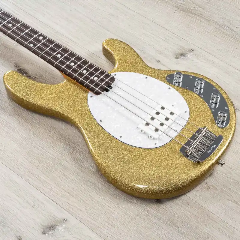 Ernie Ball Music Man StingRay Special H Bass, Rosewood Fretboard, Genius Gold Secure Checkout