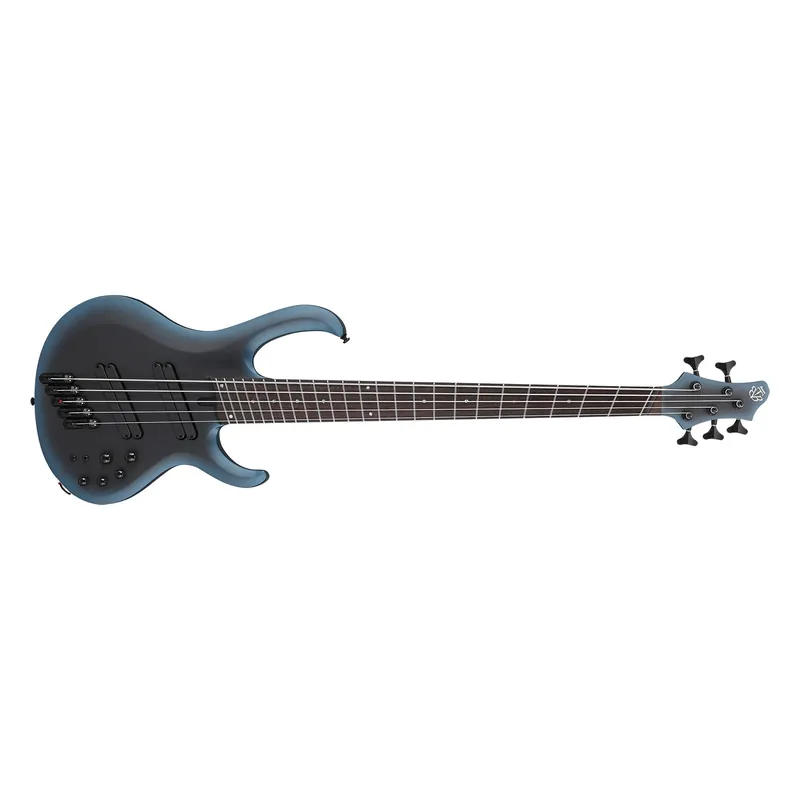 Ibanez BTB605MS Bass Workshop BTB Multi-Scale 5-String Bass, Midnight Arctic Ocean Matte Premium