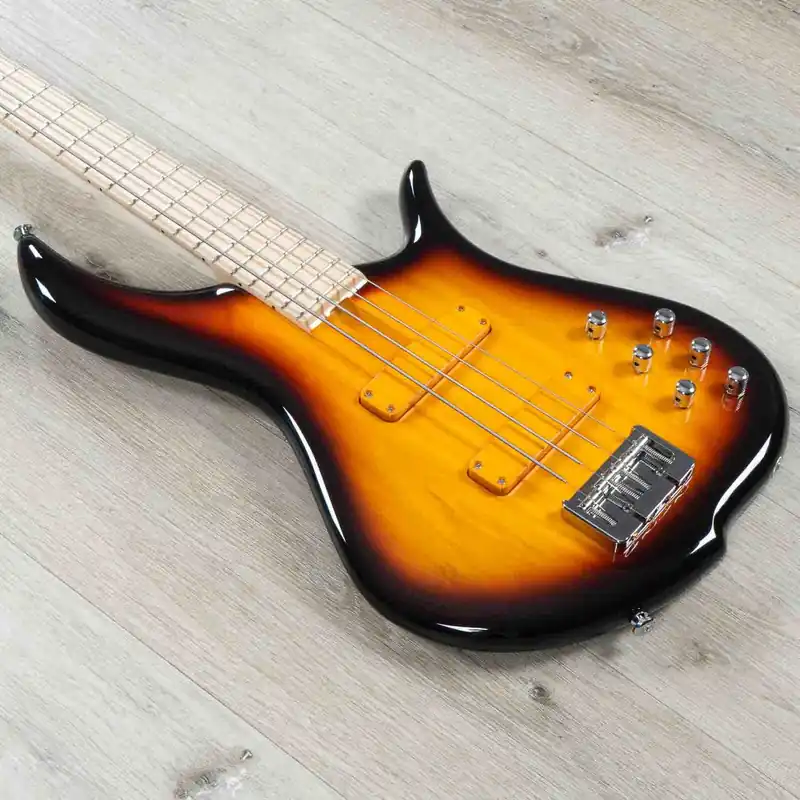 Big Sale F-Bass BN4 Bass, Maple Fingerboard, Ash Body, Sunburst Gloss