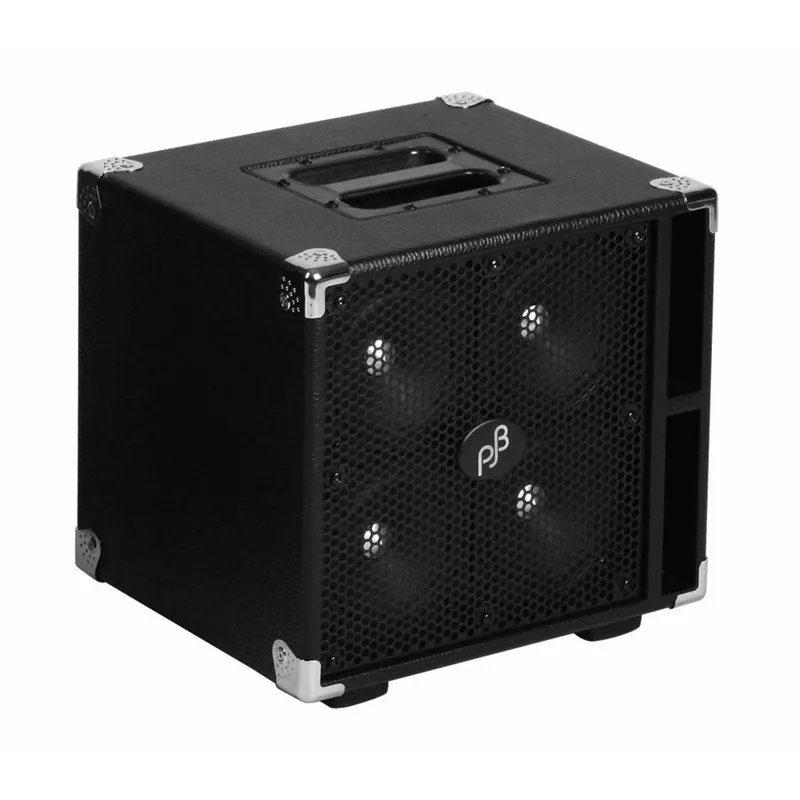 Direct From Manufacturer Phil Jones Bass C4 Compact 4 4x5'' Bass Guitar Speaker Cabinet, Black