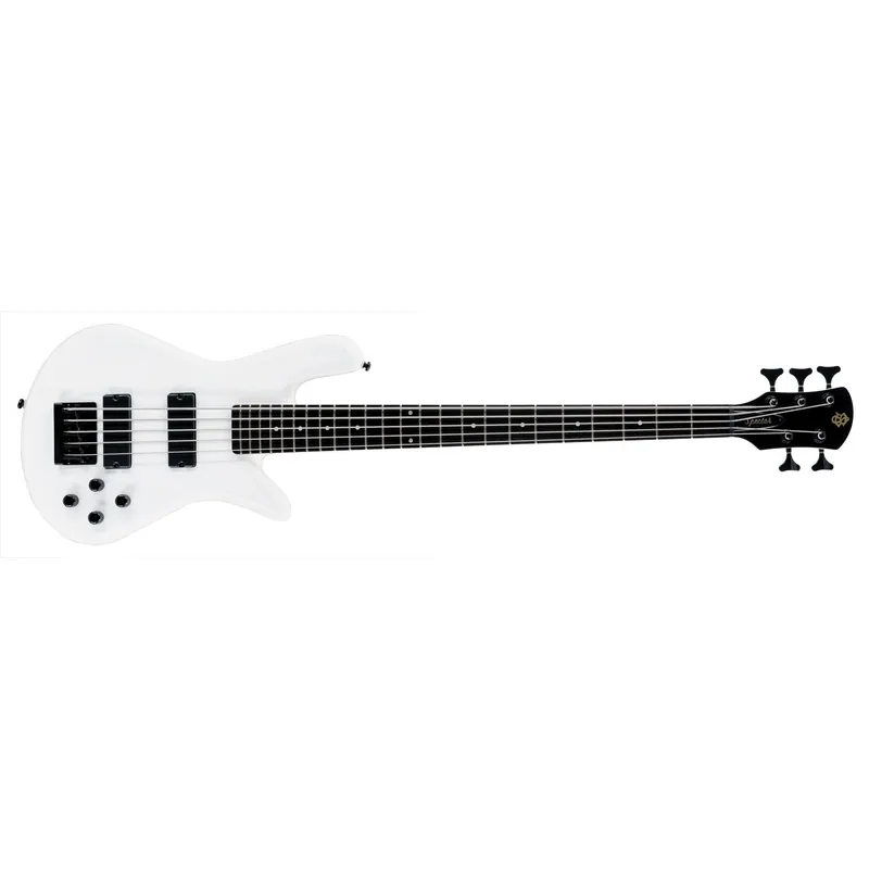 Bulk Order Spector Performer 5 5-String Bass, Amara Ebony Fretboard, White