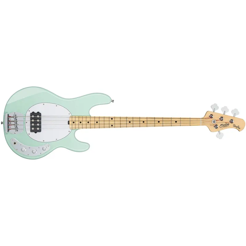 No Minimum Order Sterling by Music Man StingRay Ray4 Active Bass, Maple Fretboard, Mint Green