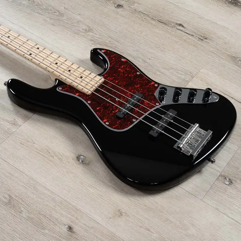 Sadowsky MetroLine 21-Fret Vintage J/J Bass, Swamp Ash Body, 4-String, Solid Black High Polish Fan Favorite