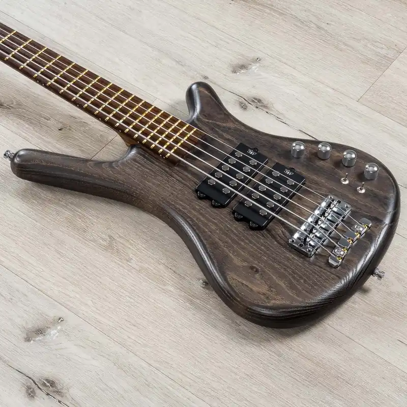 Warwick German Pro Series Corvette $ 5-String Bass, Nirvana Black, Swamp Ash Body, Wenge Fingerboard Special Offer
