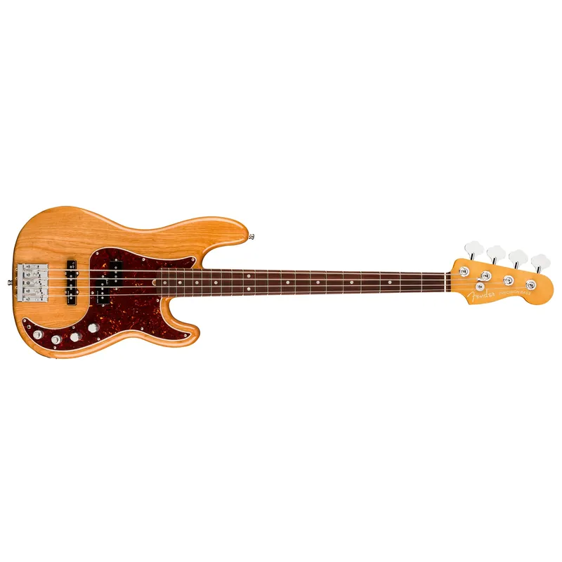 Fender American Ultra Precision Bass, Rosewood Fingerboard, Aged Natural Trusted Brand