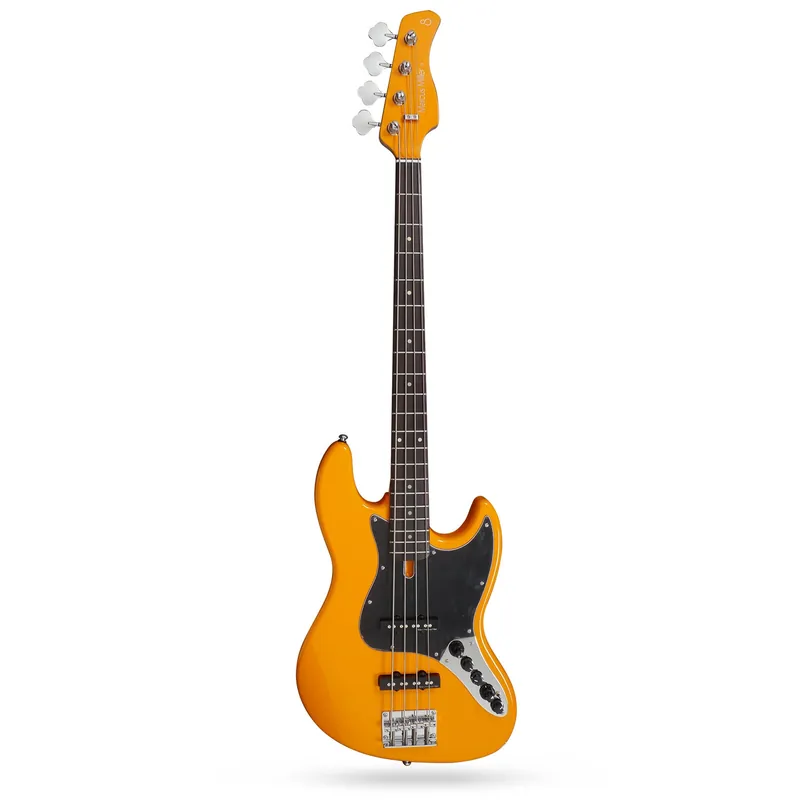 Sire Marcus Miller V3 2nd Generation 4-String Bass, Rosewood Fretboard, Orange Luxury