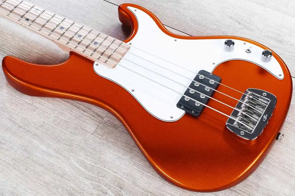 G&L USA Kiloton Bass w/ Case, Tangerine Metallic, Hard-Rock Maple Neck & Fretboard Don’t Miss Out
