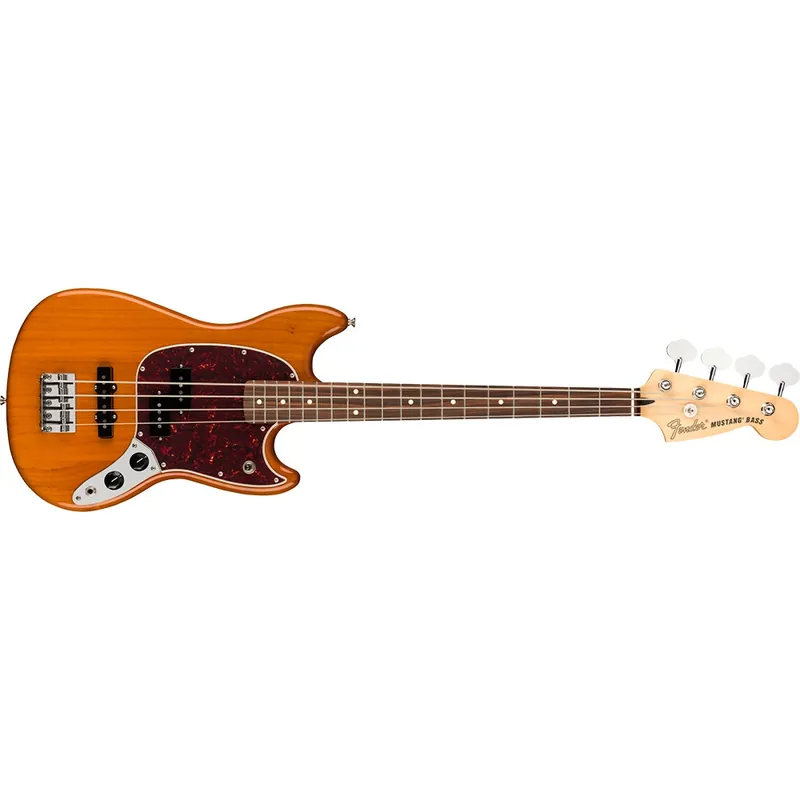 Fender Player Mustang Bass PJ, Pau Ferro Fretboard, Aged Natural Limited Edition