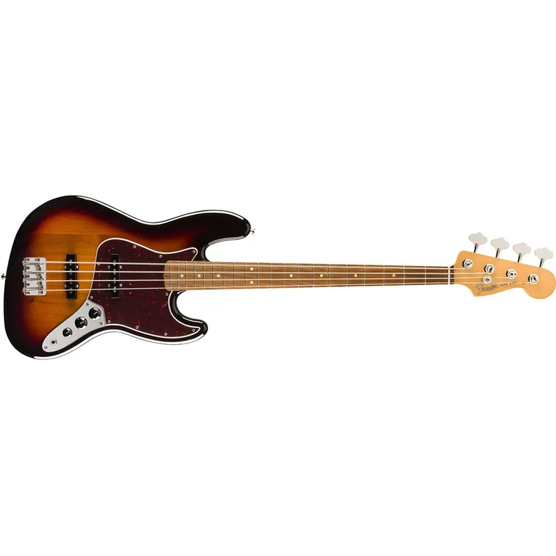 Limited Offer Fender Vintera '60s Jazz Bass, Pau Ferro Fingerboard, 3-Color Sunburst