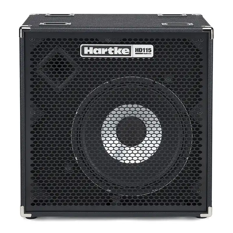 Hartke HyDrive HD115 1x15 Bass Guitar Speaker Cabinet, 500w, 8 Ohms Certified