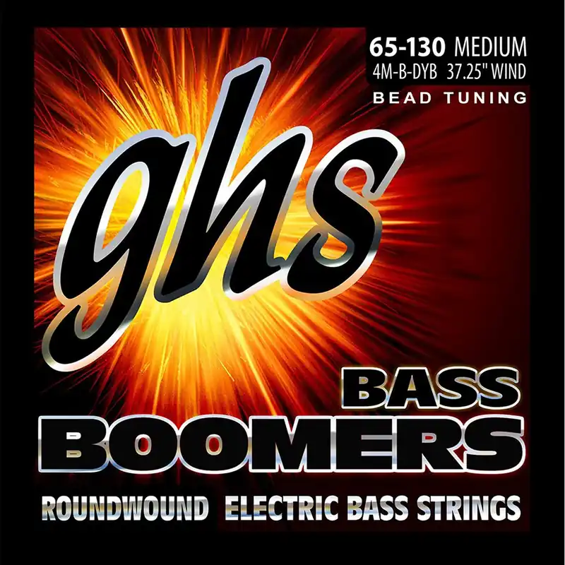 GHS 4M-B-DYB B-E-A-D Tuned Bass Boomers Bass Guitar Strings, Medium, 65-130 Next Day Delivery