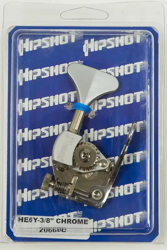 Hipshot 20660C HE6 - 3/8Ultralite Bass Xtender, Y Key, Bass Side, Chrome Hot Deal