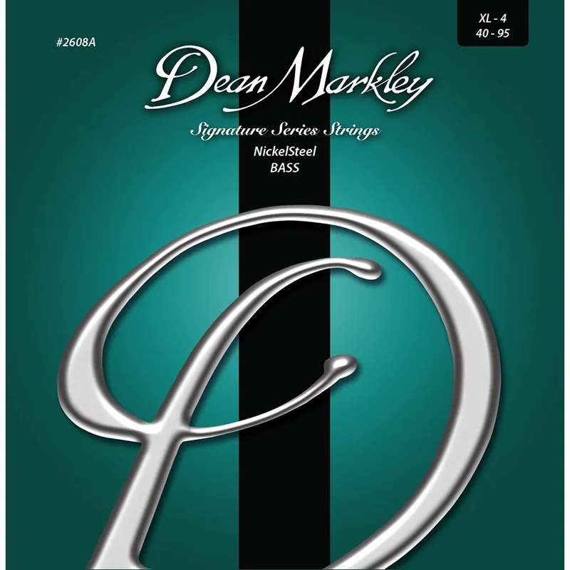 Hot Deal Dean Markley 2608A Signature Series Bass Guitar Strings, Extra Light, 4 String, 40-95