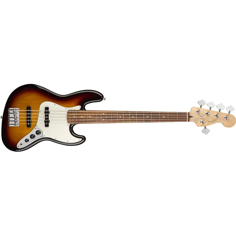 Fender Player Jazz Bass V 5-String, Pau Ferro Fingerboard - 3-Color Sunburst Get Yours
