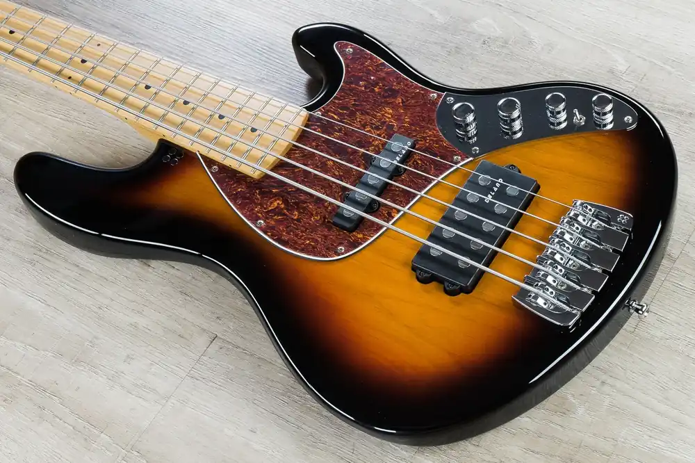 Sandberg California II TM-5 5-String Electric Bass, Maple Fretboard, Gig Bag - 3-Tone Sunburst Buy Today