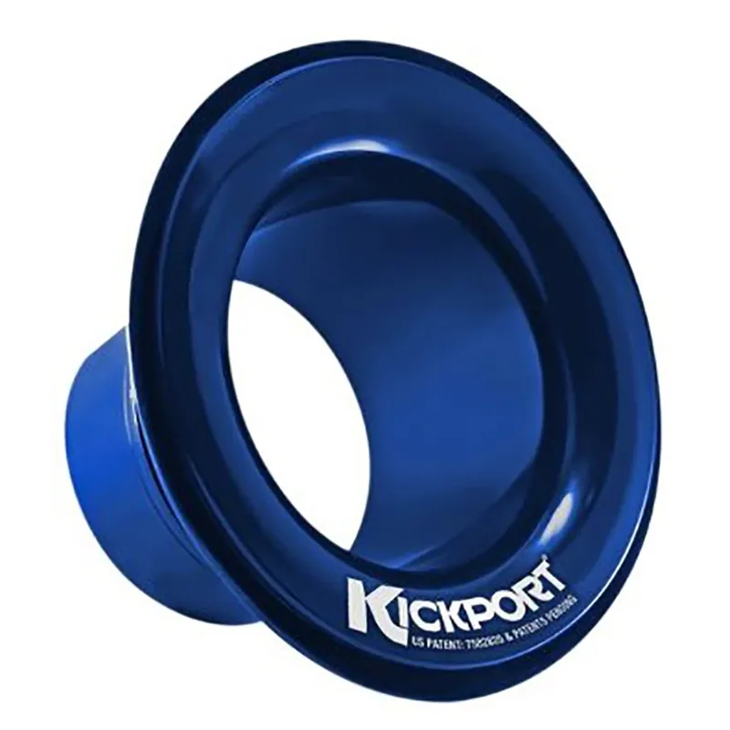 Kickport 2 Sonic Enhancement Bass Drum Port Insert - Blue Instant Buy