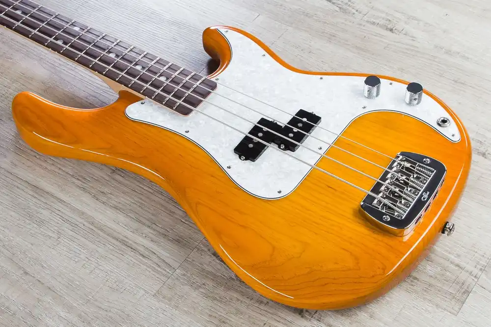 Direct From Factory G&L USA LB-100 4-String Electric Bass, Rosewood Fingerboard, Hard Case - Honeyburst