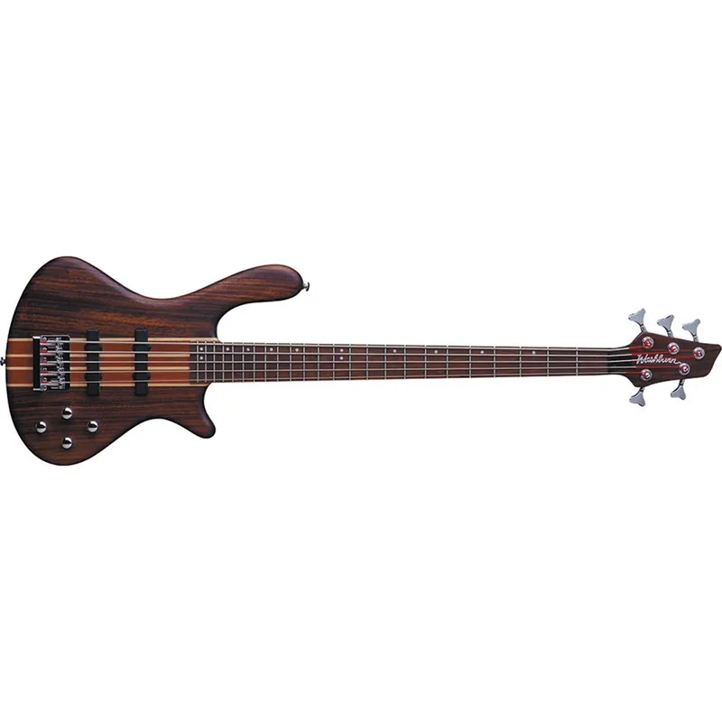 Don’t Miss Out Washburn T25NMK Taurus Series 5-String Electric Bass Guitar with Gig Bag - Natural Matte