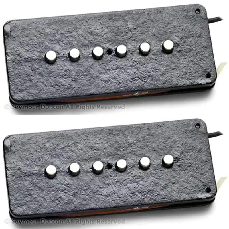 Hassle-Free Returns Seymour Duncan SJM-2 Hot Fender Jazzmaster Bridge/Neck Pickup Set