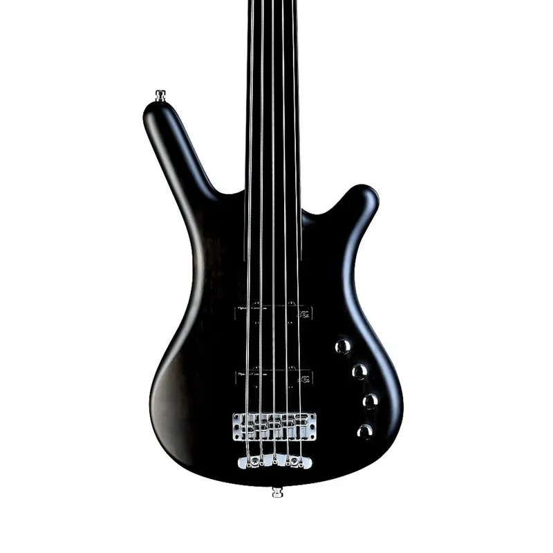 Warwick RockBass Corvette Basic 5-String Fretless Electric Bass - Nirvana Black Oil Price Cut