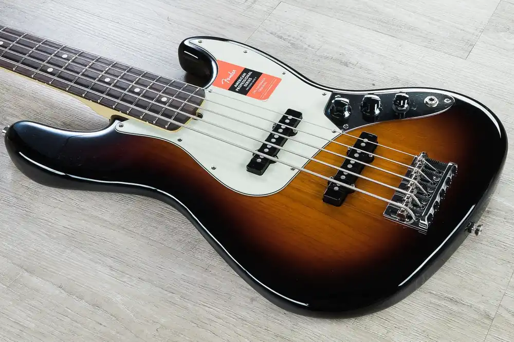Buy Online Fender American Pro Jazz Bass V 5-String, Rosewood Fingerboard, Hard Case - 3-Color Sunburst