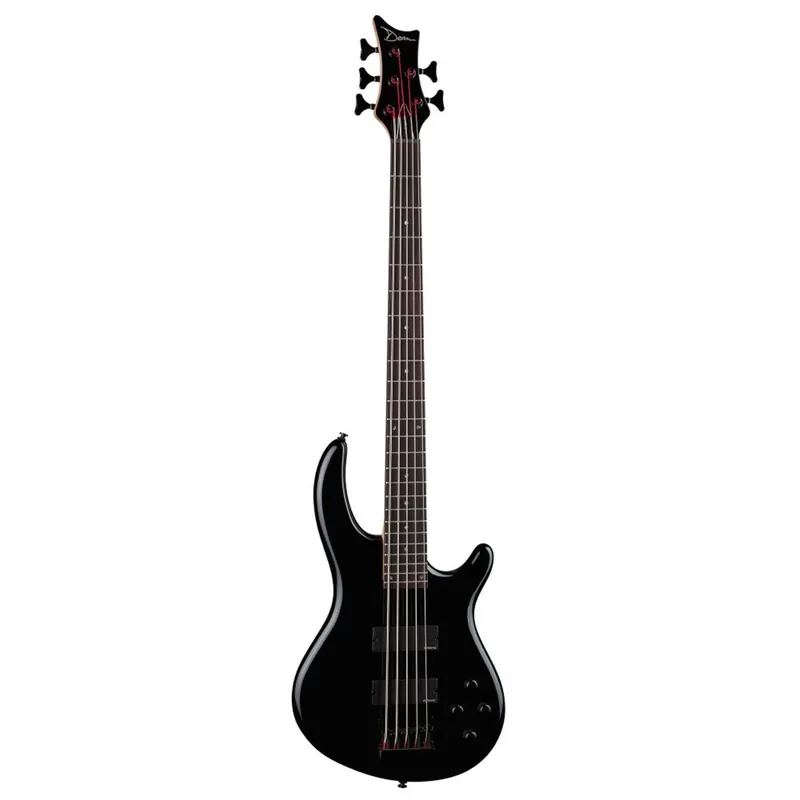 Brand New Dean Guitars Edge 5-String Bass Guitar with EMG Pickups (Classic Black)