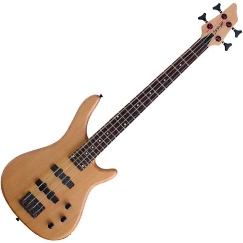 Stagg BC300 3/4 NS Fusion Model 3/4 Scale Electric Bass Natural Satin Finish Markdown