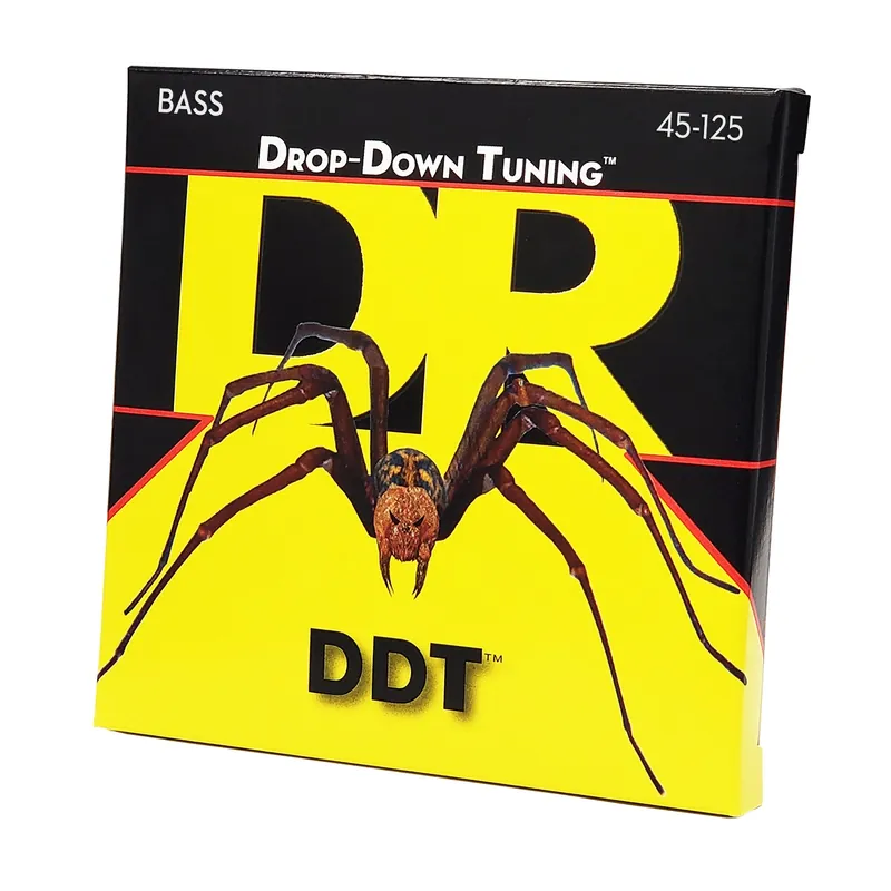 DR Strings DDT Drop Down Tuning Bass Strings: 5-String Medium 45-125 Luxury