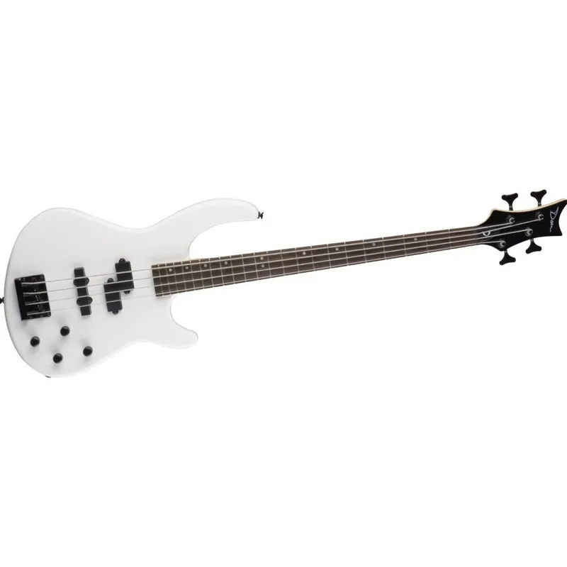Brand New Dean Guitars E10APJ Electric Bass Guitar Classic White