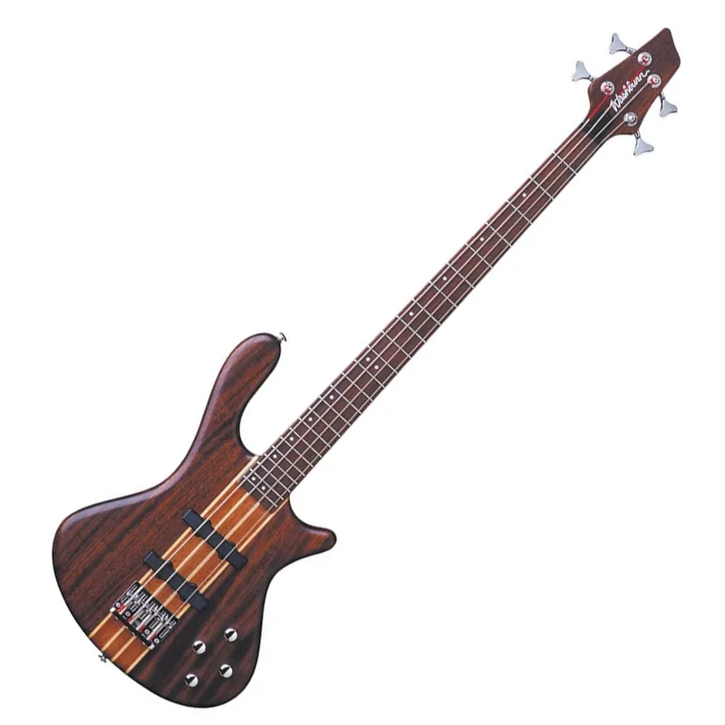 Deal Washburn T24NMK Taurus Series Electric Bass Guitar with Gig Bag (Natural Matte)