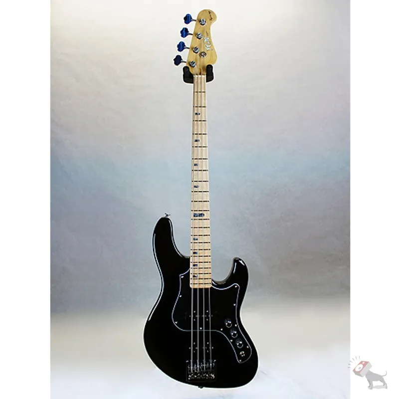 Grab Now FGN EMJ-ASH-M/BK Expert Series Might Jazz Electric Bass Maple Fretboard Black Finish