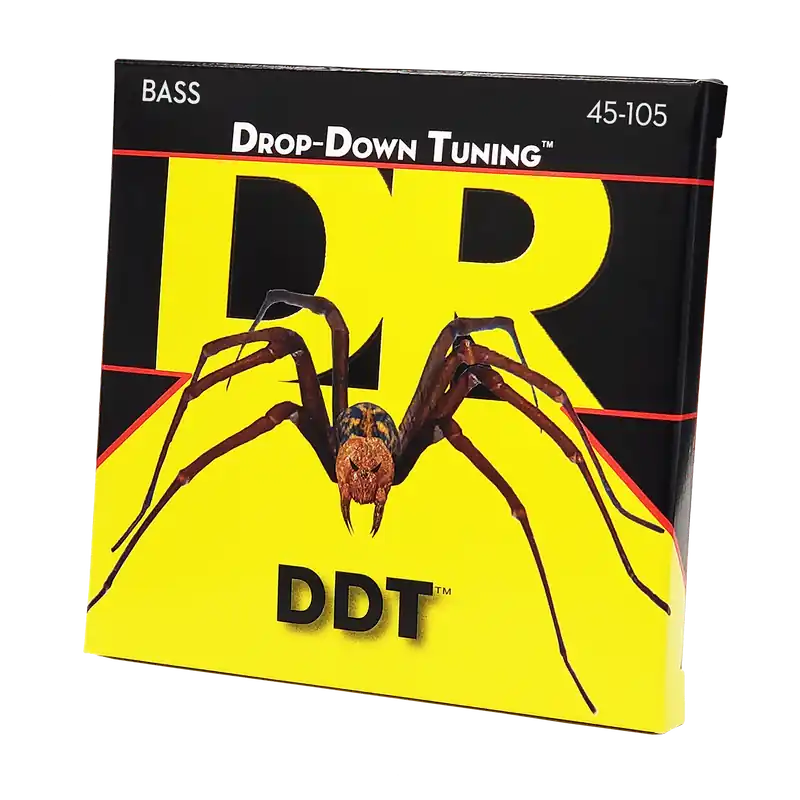 DR Strings DDT Drop Down Tuning Bass Strings: Medium 45-105 Flash Sale
