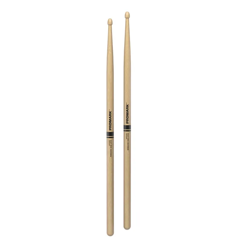 While Supplies Last ProMark Rebound 5AB Long Lacquered Hickory Drumsticks, Acorn Wood Tip