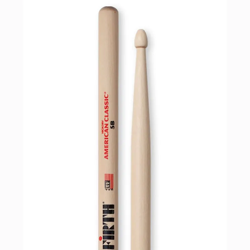 Weekend Sale Vic Firth 5B American Classic Wood Tip Drum Sticks
