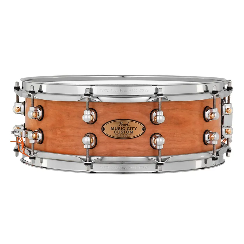Big Sale Pearl MCCC1450S/C1000 Music City Custom Solid Cherry 14 x5Snare Drum
