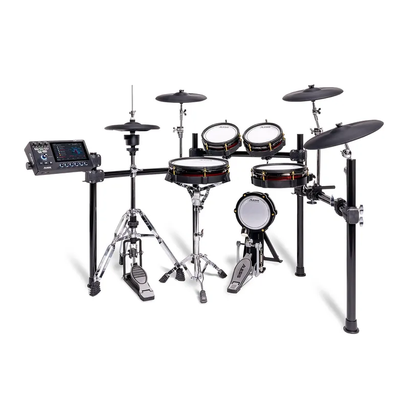Place Order Alesis Drums Strata Core 9-Piece Electronic Drum Kit with Touch Screen Drum Module